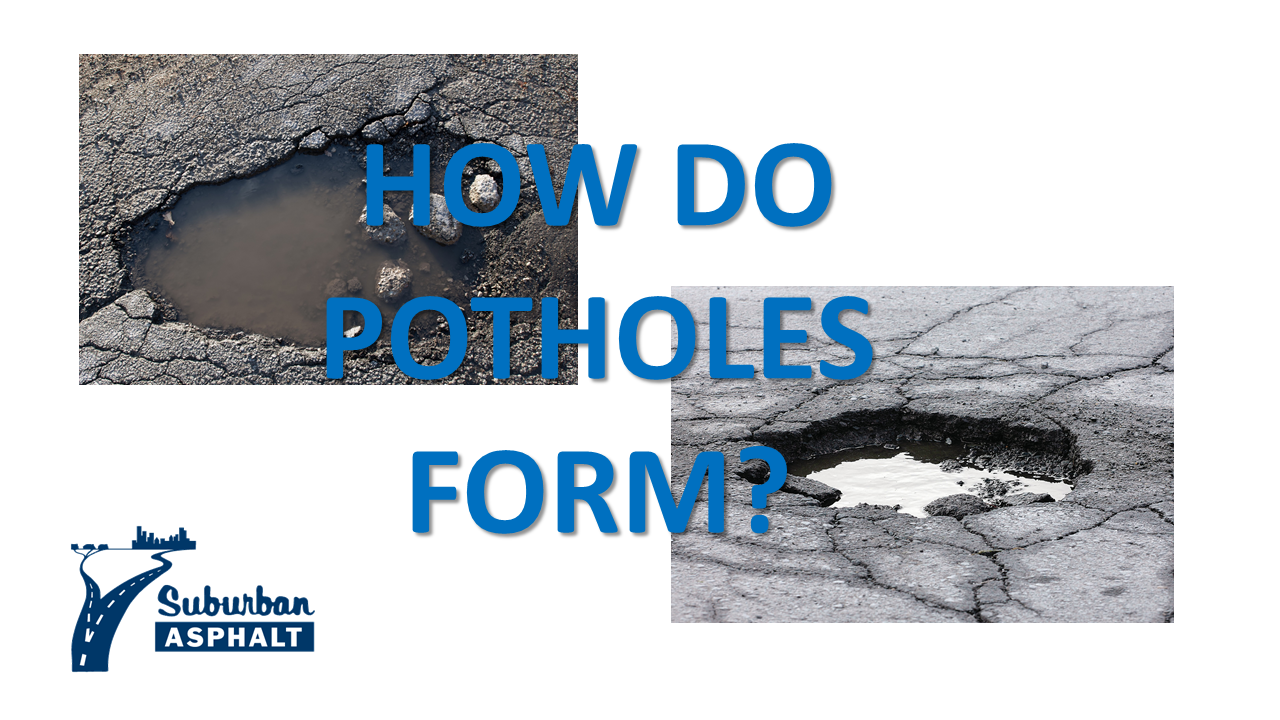 How Potholes Form Suburban Asphalt